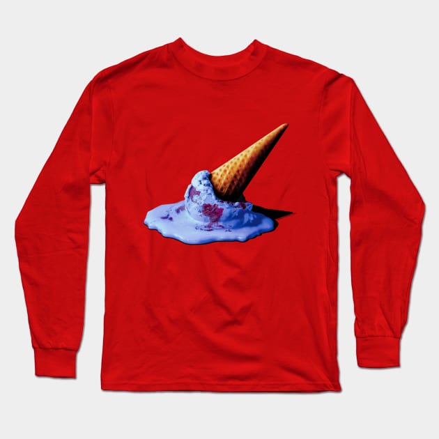 Melting Planet Long Sleeve T-Shirt by eranfowler